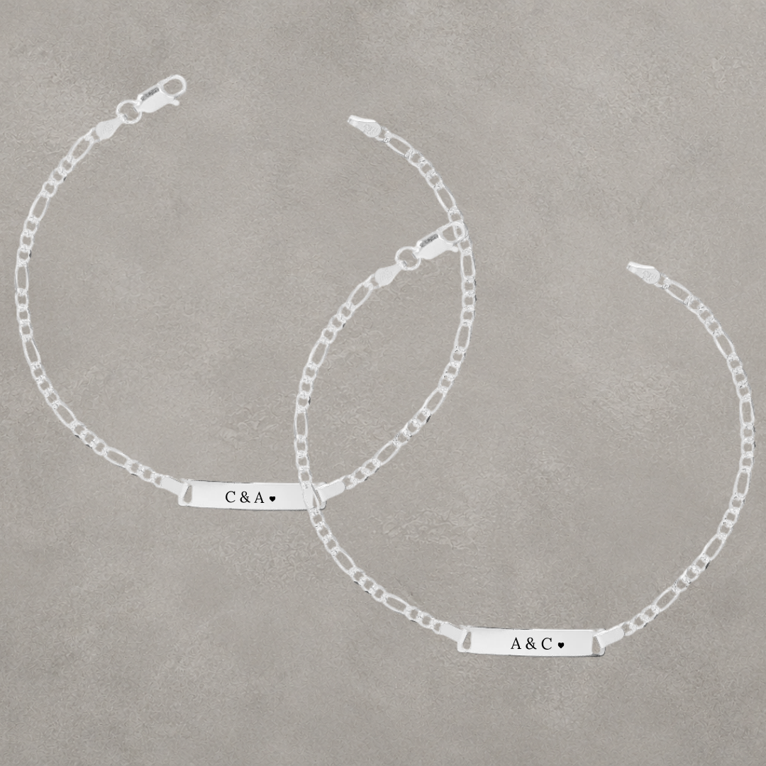 Pack Pulseras Promesa Unisex – Plata Ley 925 | PREVENTA ♡