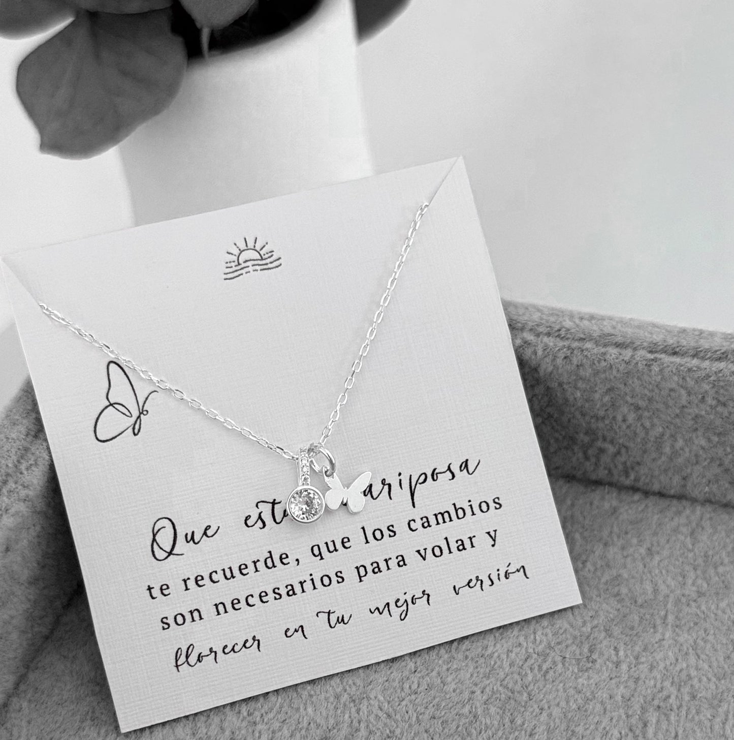 Detalles con sentido: Mariposa