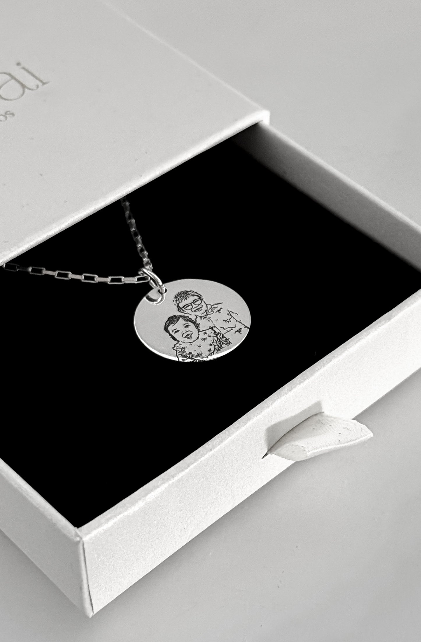 Collar Fotograbado 18 mm Varón