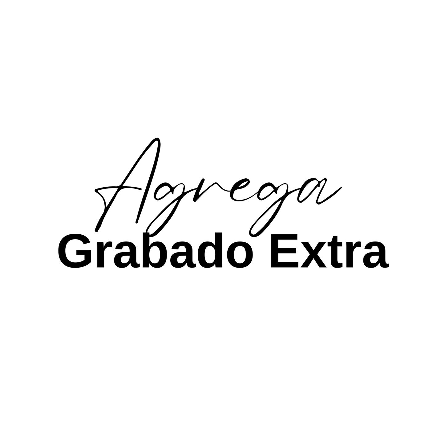 Agrega grabado extra a tu accesorios