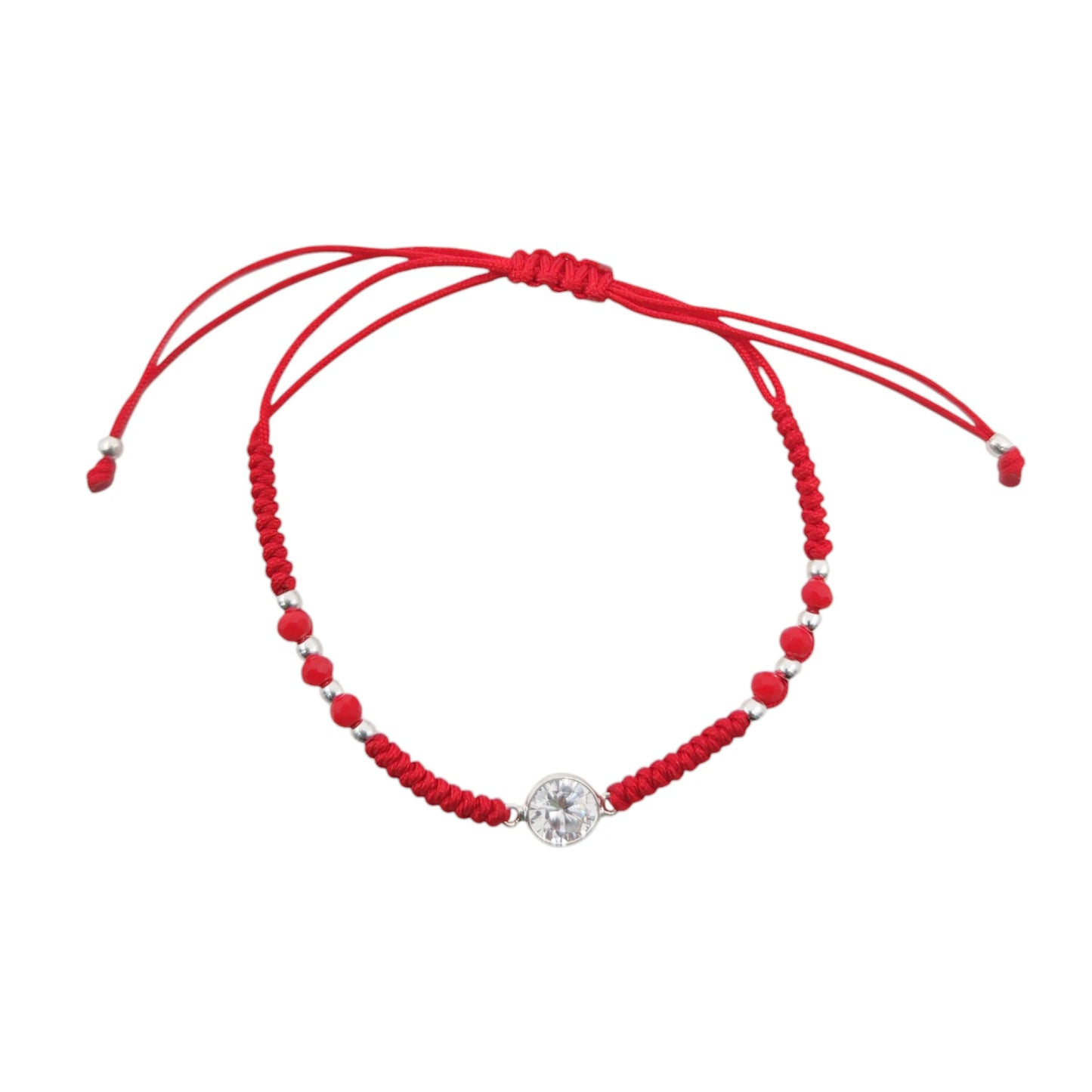 Pulsera Hilo Rojo Circón