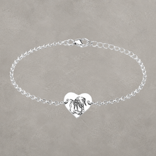 Pulsera Fotograbado Corazón