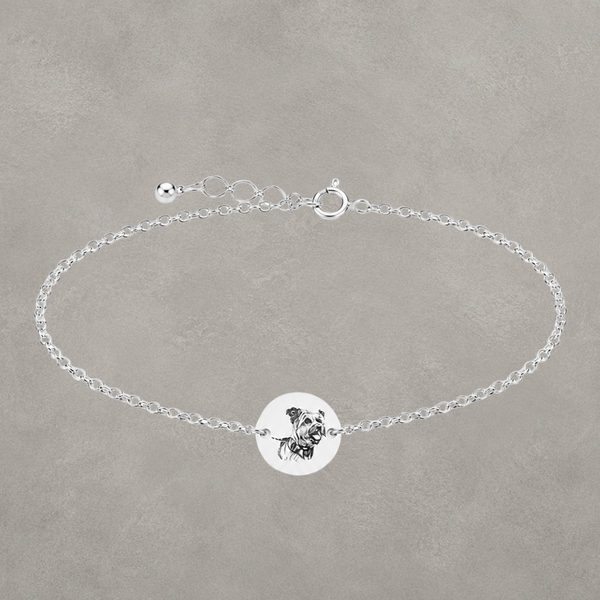 Pulsera Fotograbado Círculo