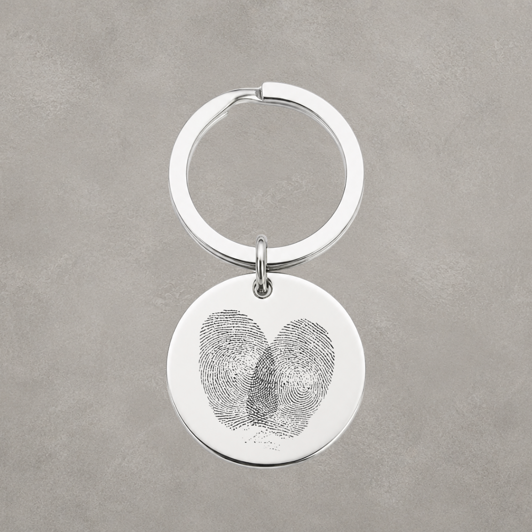 Llavero Placa Circular
