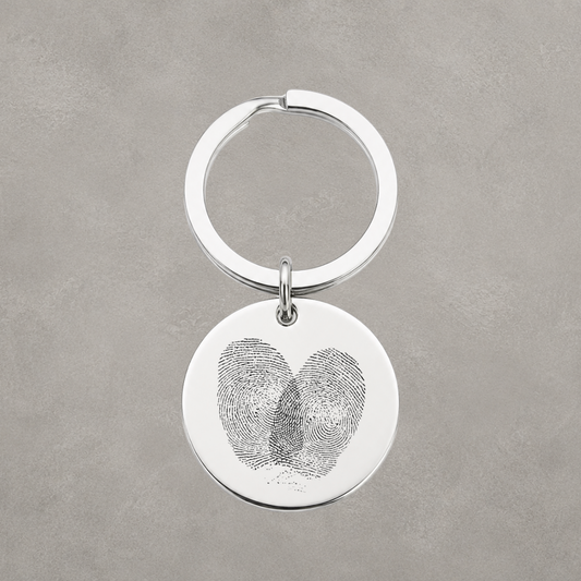 Llavero Placa Circular