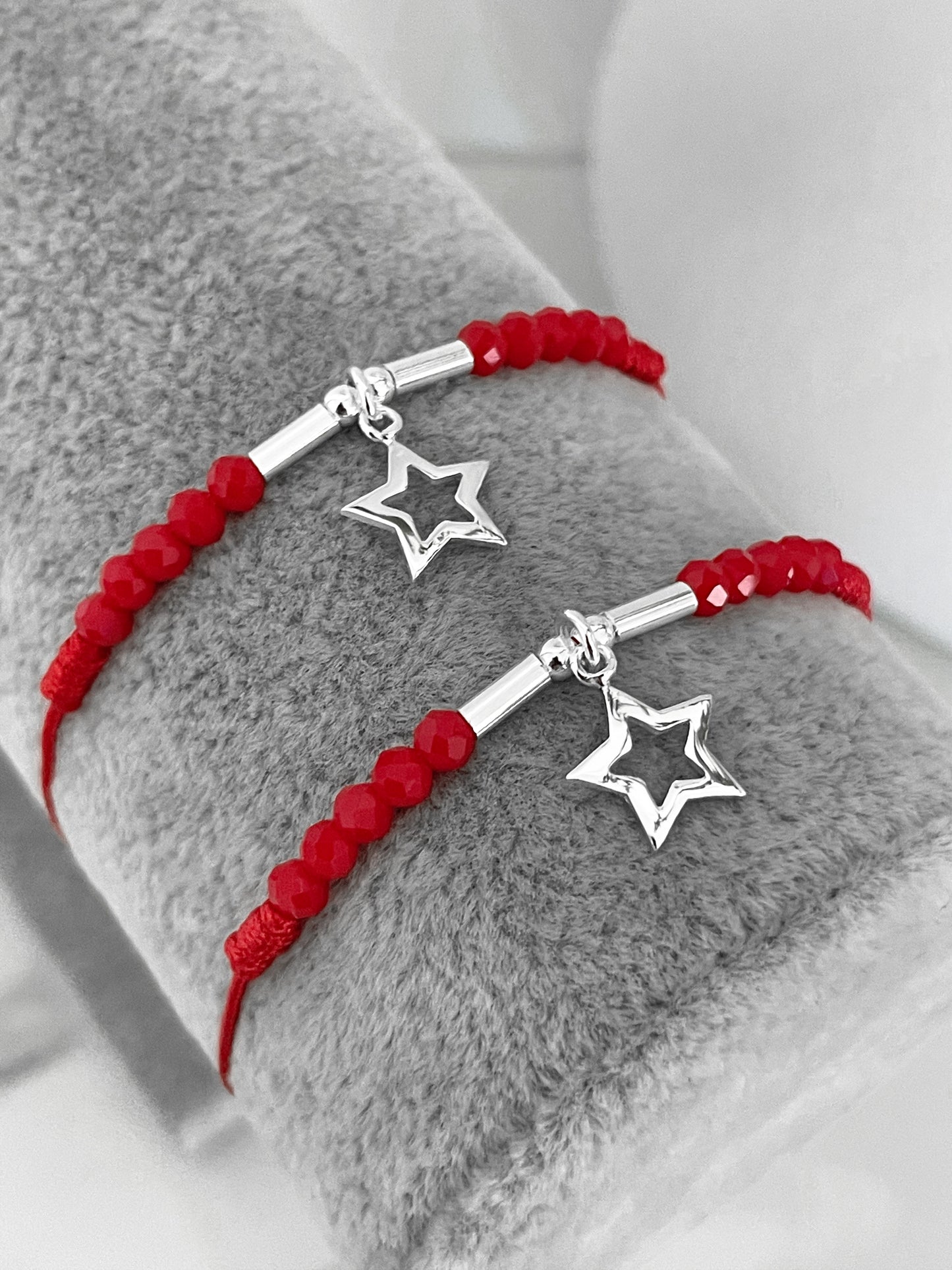 Pulsera Protectora Cristales Estrella