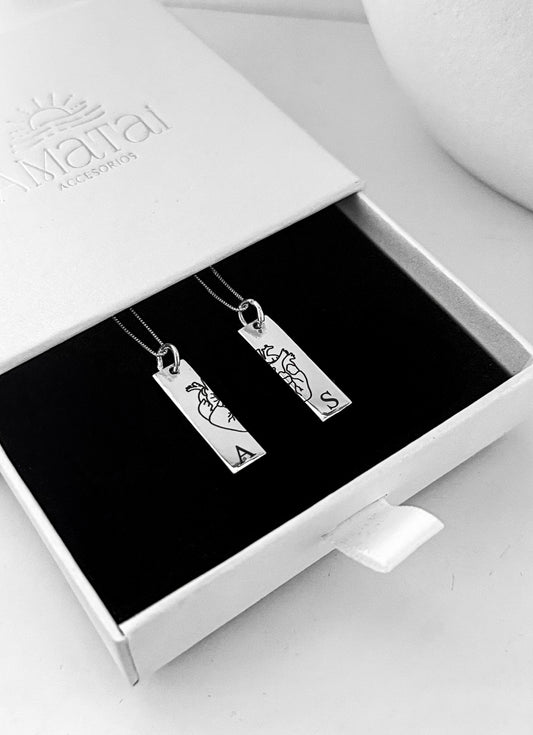 Pack Cadenas Parejas Corazón