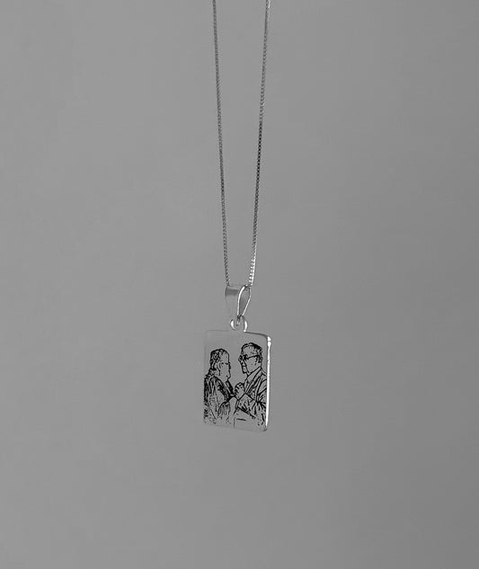 Collar Rectangular Personalizado
