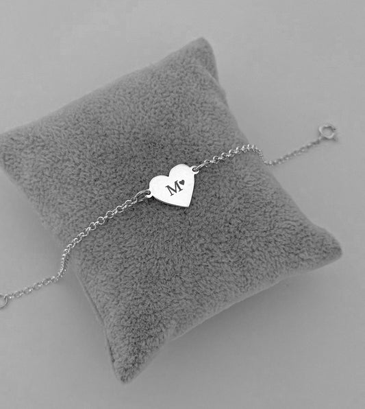 Pulsera Corazón 12 mm