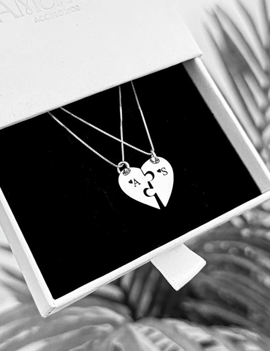 Collar Pack Parejas Corazón