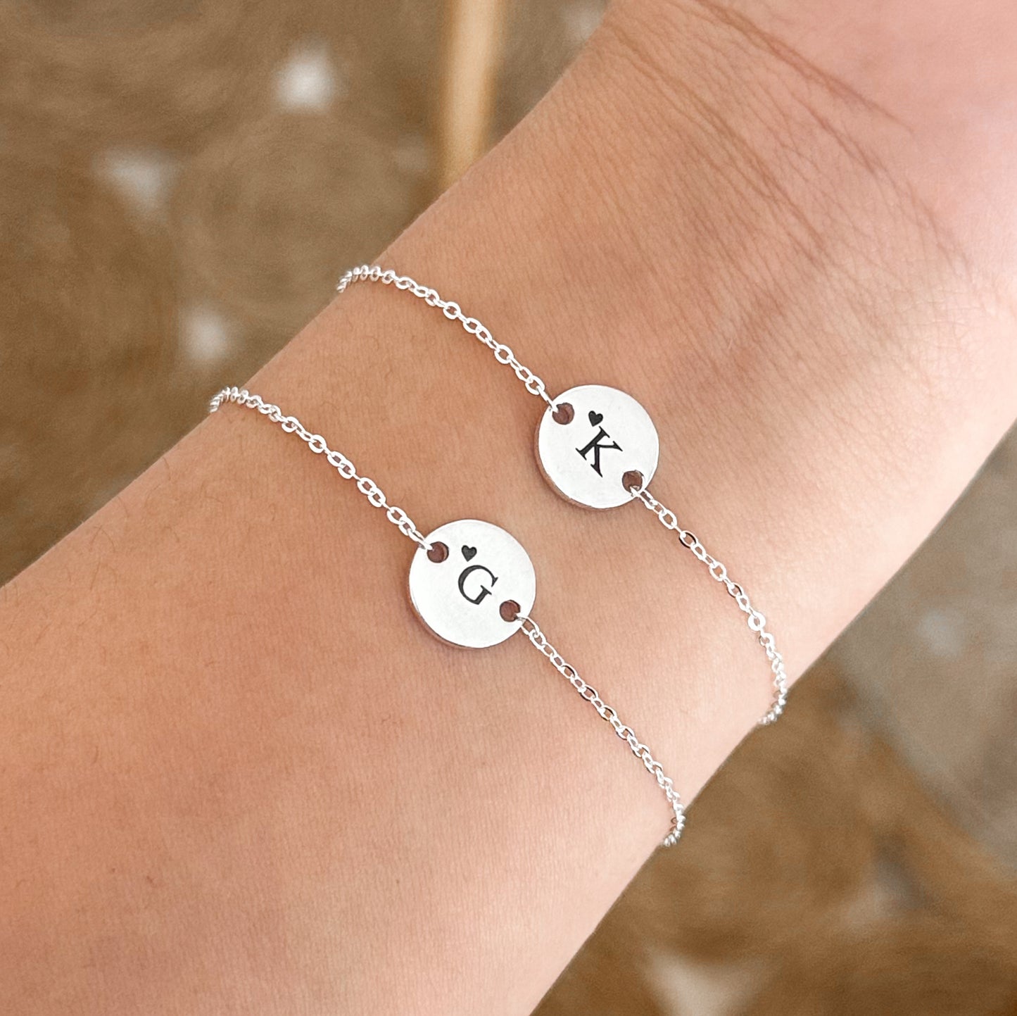 Pack Pulseras Pareja Círculo