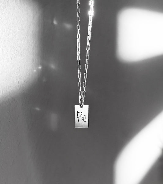 Placa Inicial Escrita a Mano para Papá ✨