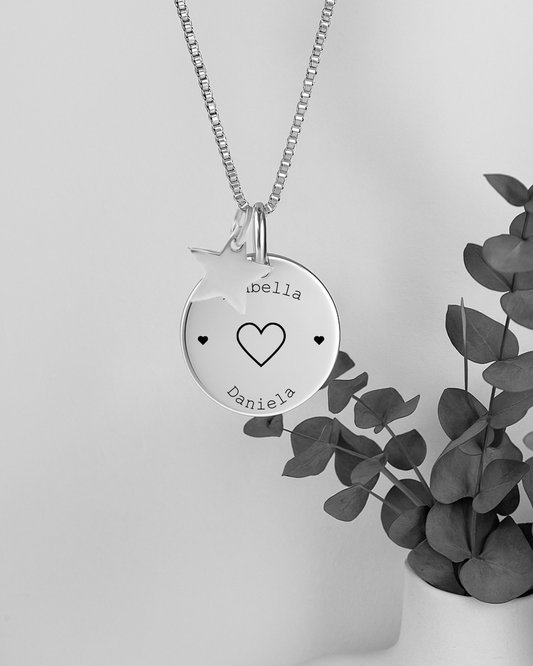 Collar Nombres Personalizado (Estrella)