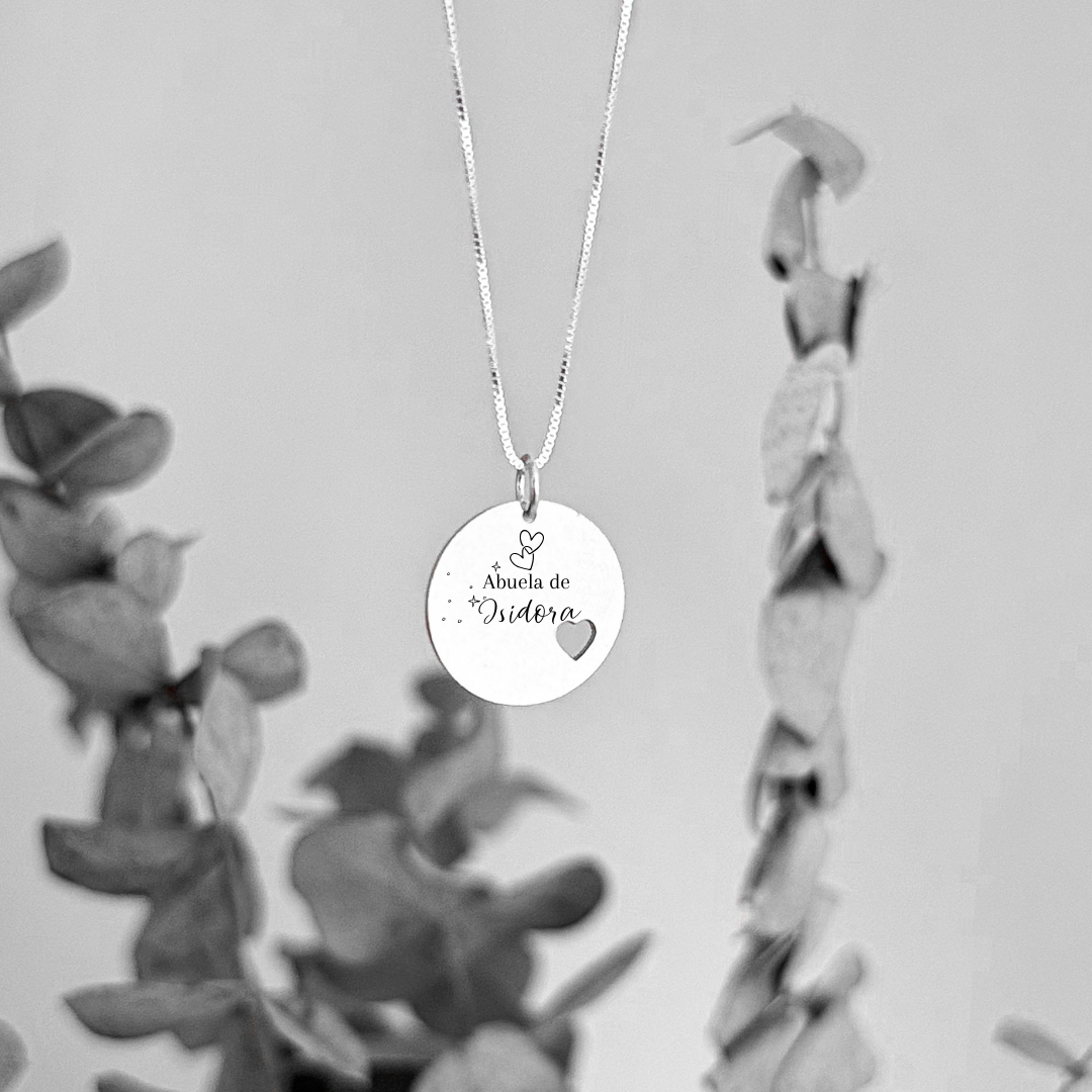 Collar Abuela de Personalizado 🌺